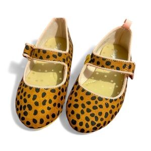 Cat & Jack Tan and Black Kids Dress Shoes